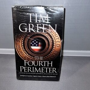 Books On Tape 4 Cassettes Tim Green The Forth Perimeter New Sealed Audiobook